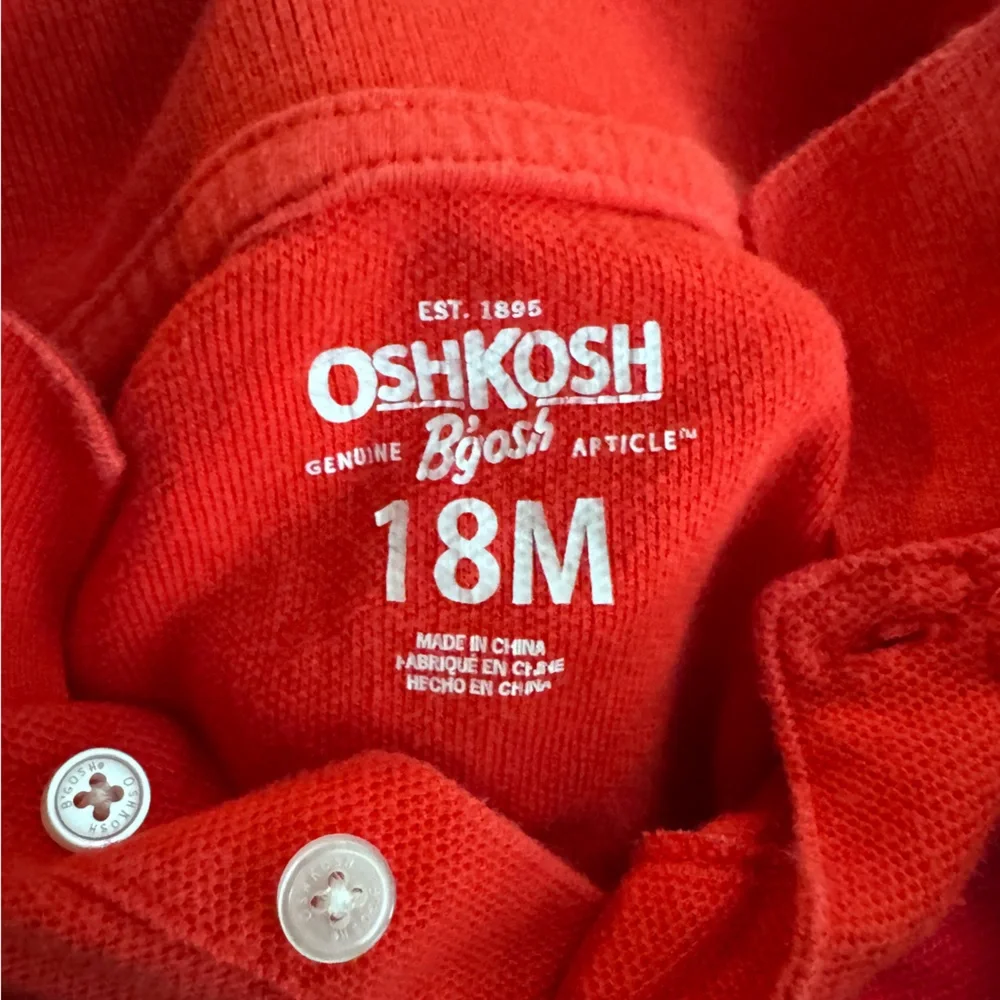 18M Baby Boy Bundle Onesies Overalls (4) Items Carter’s Osh Kosh B’Gosh